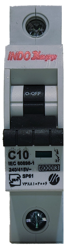 فیوز مینیاتوری 6 آمپر