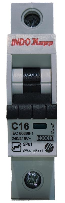 فیوز مینیاتوری تکفاز 16