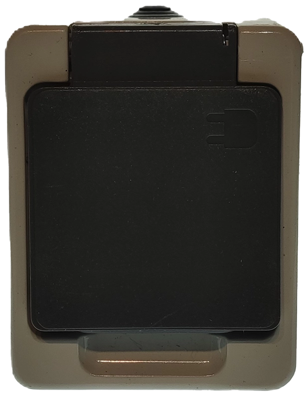 پریز بدون ارت درب دار پارت الکتریک