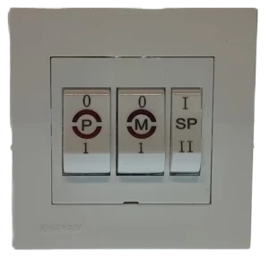 کلید کولر آرام سفید